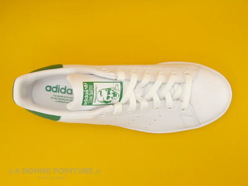 Achat chaussures Adidas Homme Basket, vente Adidas STAN SMITH M20324 White Green - Basket Homme blanc-vert