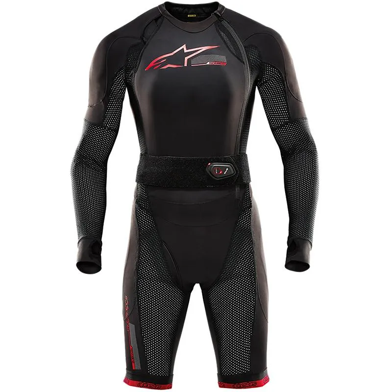 Airbag TECH AIR 10 RACE SYSTEM ALPINESTARS noir/rouge vif - MAXXESS.FR, Airbag moto
