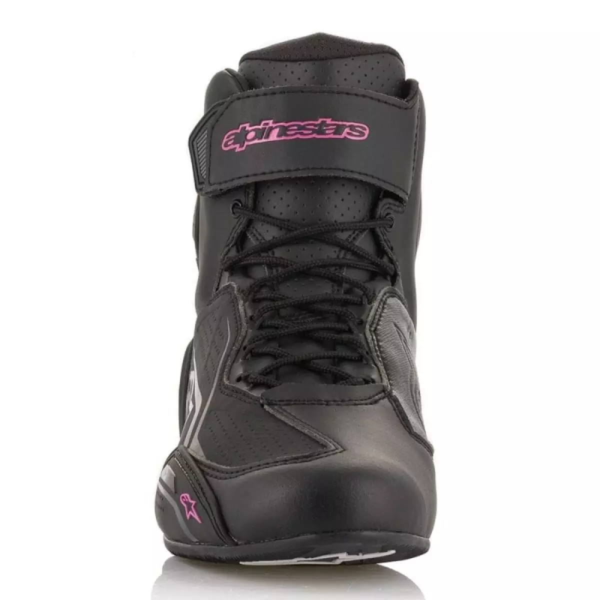 Baskets Alpinestars Stella Faster 3 Noir Fuchsia - Baskets Moto Femme