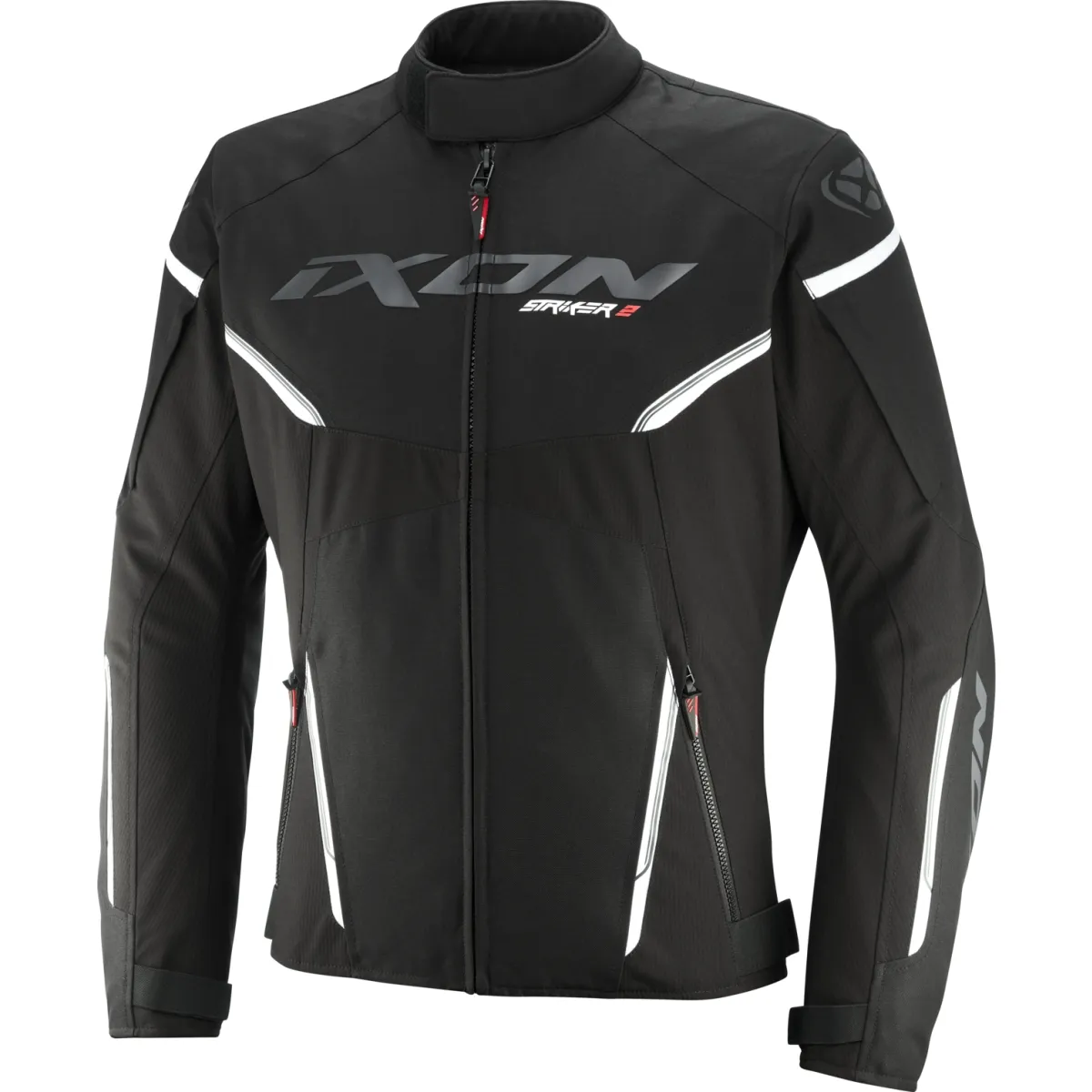 Blouson Ixon Striker 2 Noir Blanc - Blouson Moto Textile