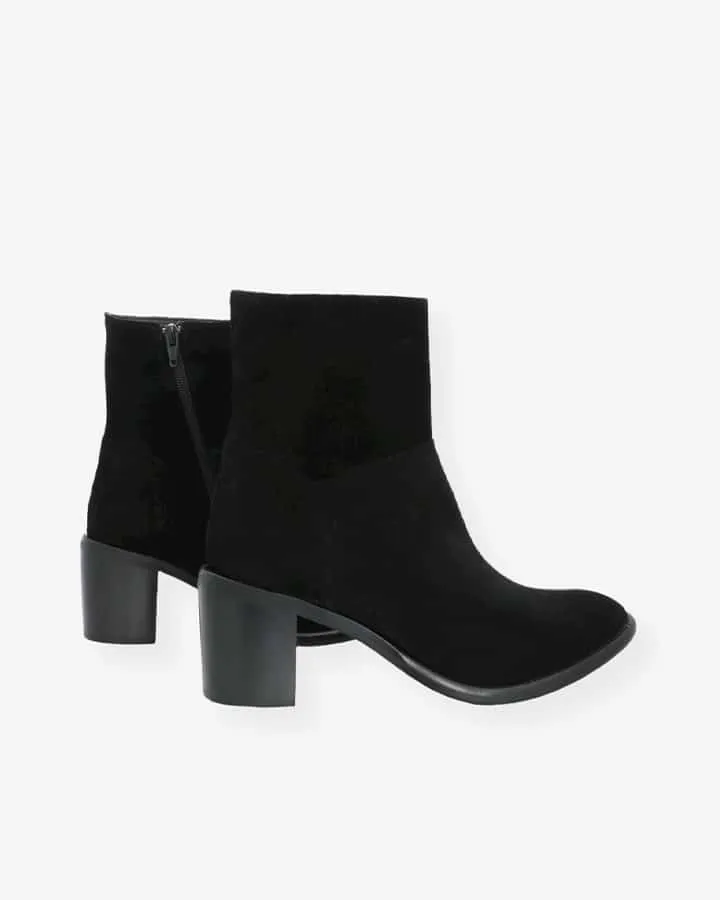 Bottines Noires Talon Femme | Paco | Adige Chaussures
