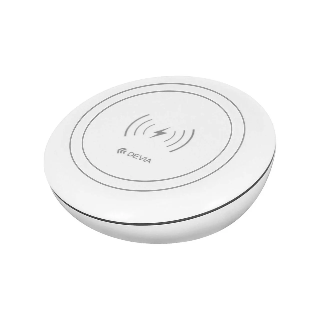 Chargeur rapide inductif sans fil Devia blanc