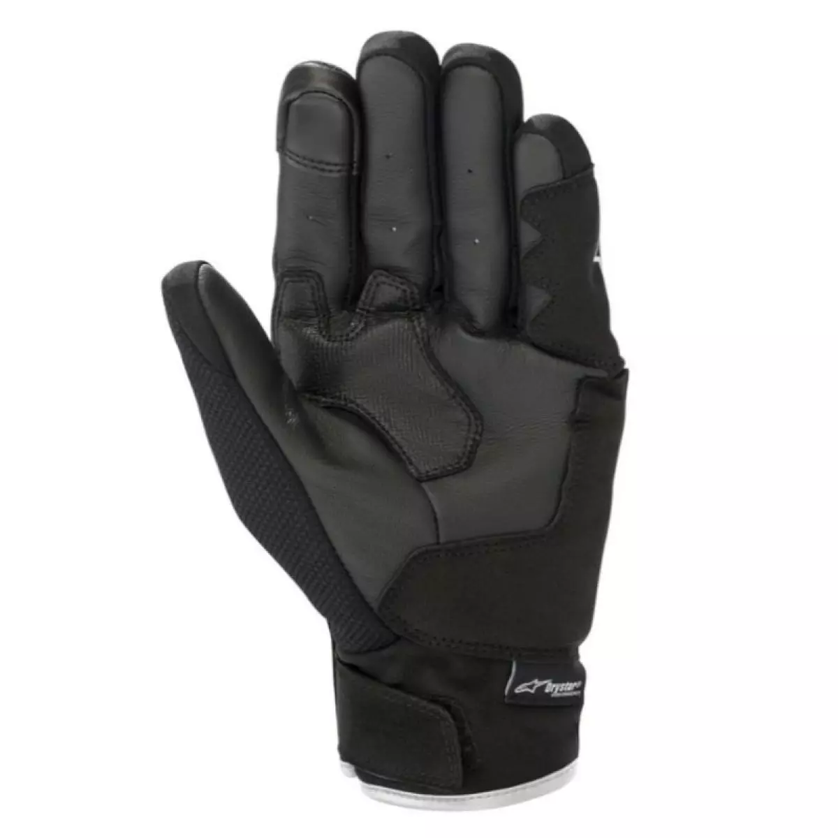 Gants Alpinestars S-Max Drystar Noir Blanc - Gants Moto Mi-saison