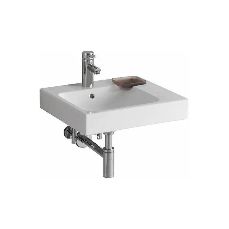 Geberit Lavabo iCon 500mm avec coupelle décorative à droite