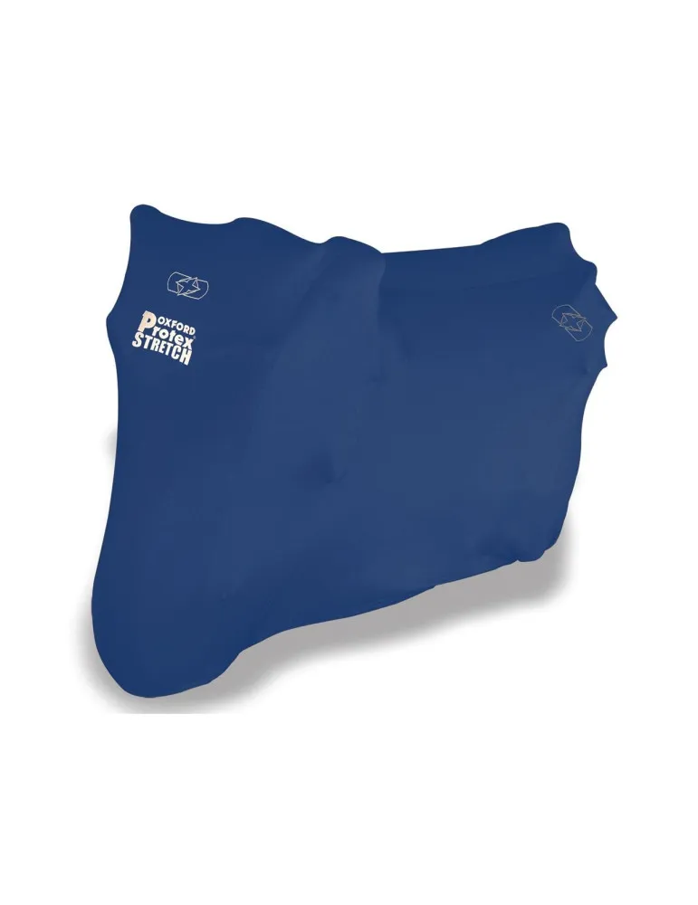 Housse de protection OXFORD Protex Stretch Indoor Stretch-fit bleu taille M
