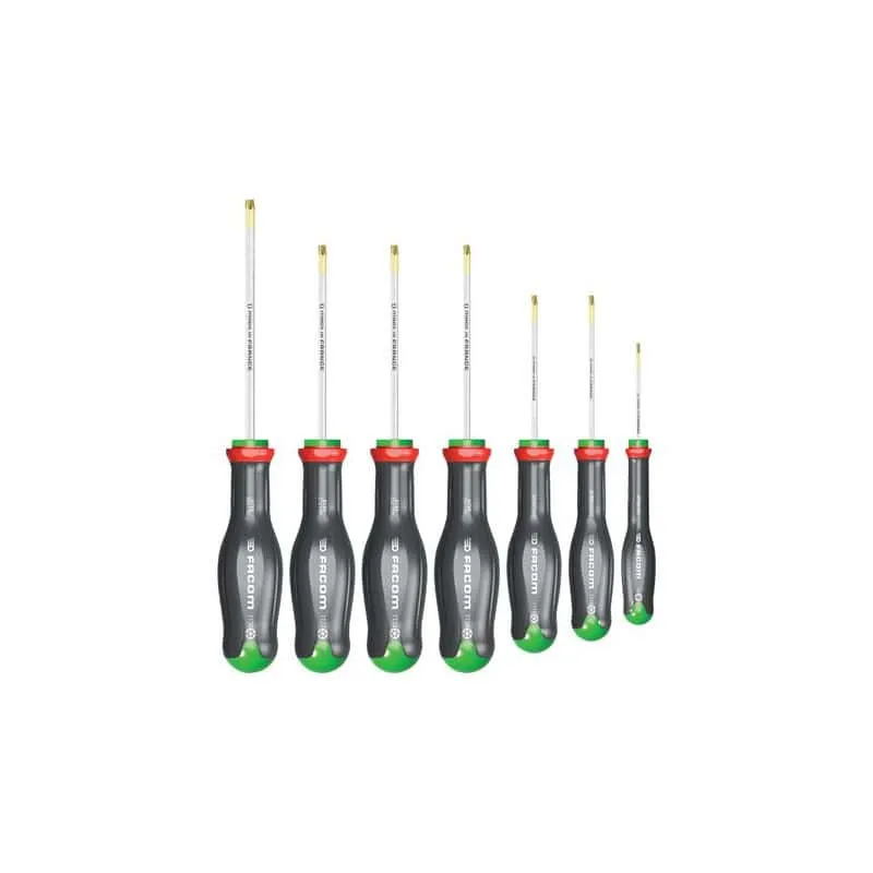 Jeu de 7 tournevis ResisTorx FACOM ATXR.J7PB