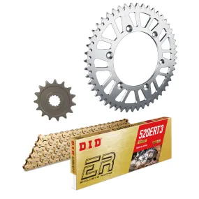Kit chaine 520 alu DID - BETA 450-498-520 RR 2010-2014