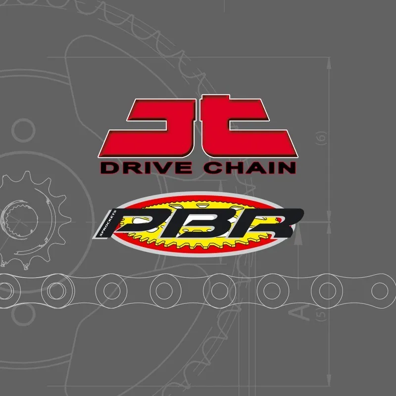 Kit chaîne JT/PBR 520X1R3 15/45 standard - piecemotoquad