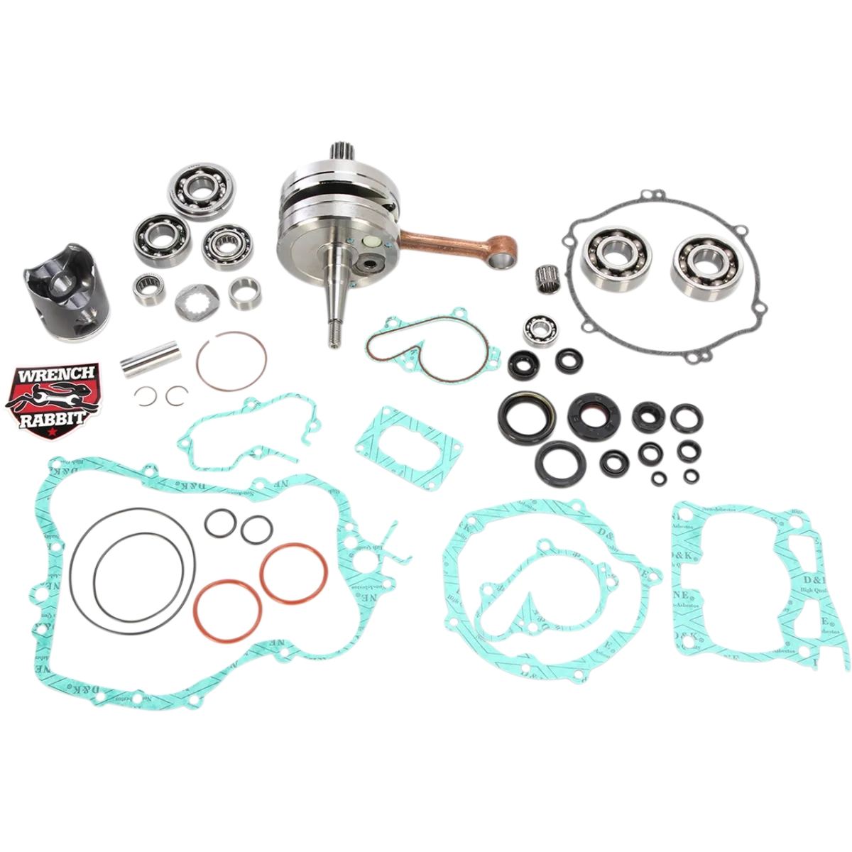 Kit moteur complet WRENCH RABBIT by VERTEX - Côte piston au choix - Yamaha 125 YZ 2001