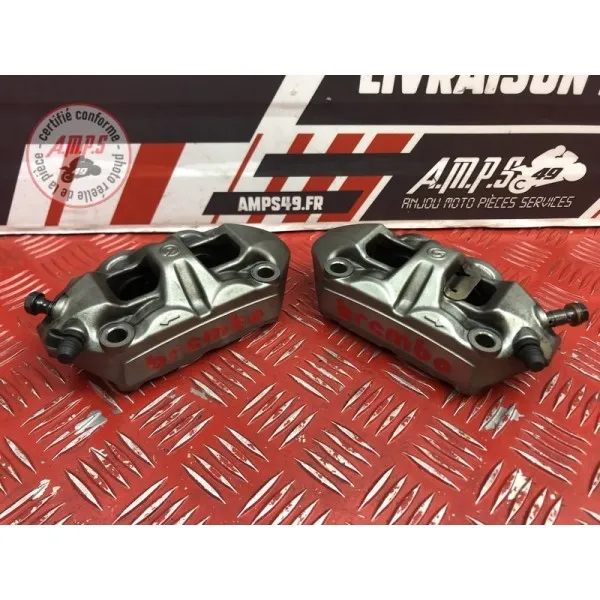 Paire d'étrier de frein avant Brembo M4 Ducati 1198 2009 à 2011