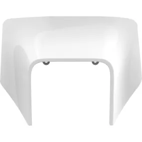 Plaque phare POLISPORT blanc Husqvarna - piecemotoquad