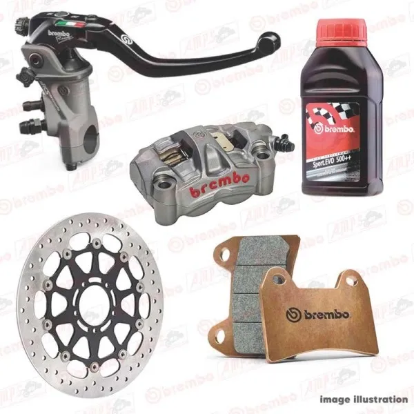 PLAQUETTE ETRIER BREMBO ARRIERE P05//P32B = GR22/MX1