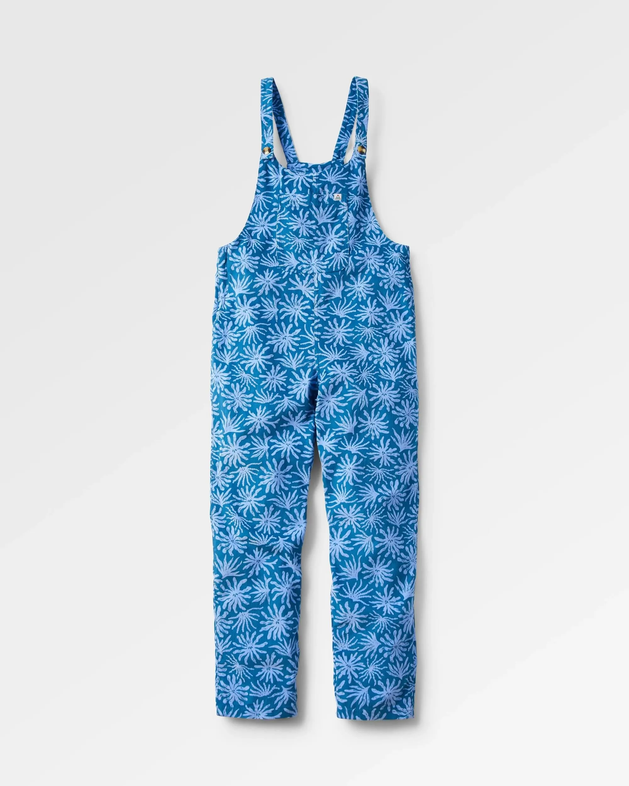 Salopette en velours ctelé en coton bio Meadows - Seaweed Blue Steel