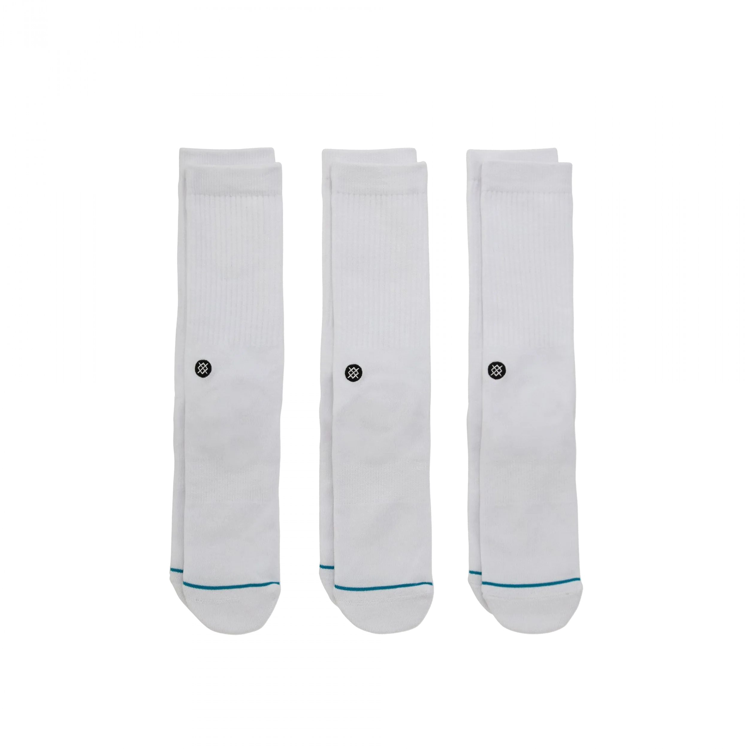 Stance Socks - Icon 3-Pack (white)
