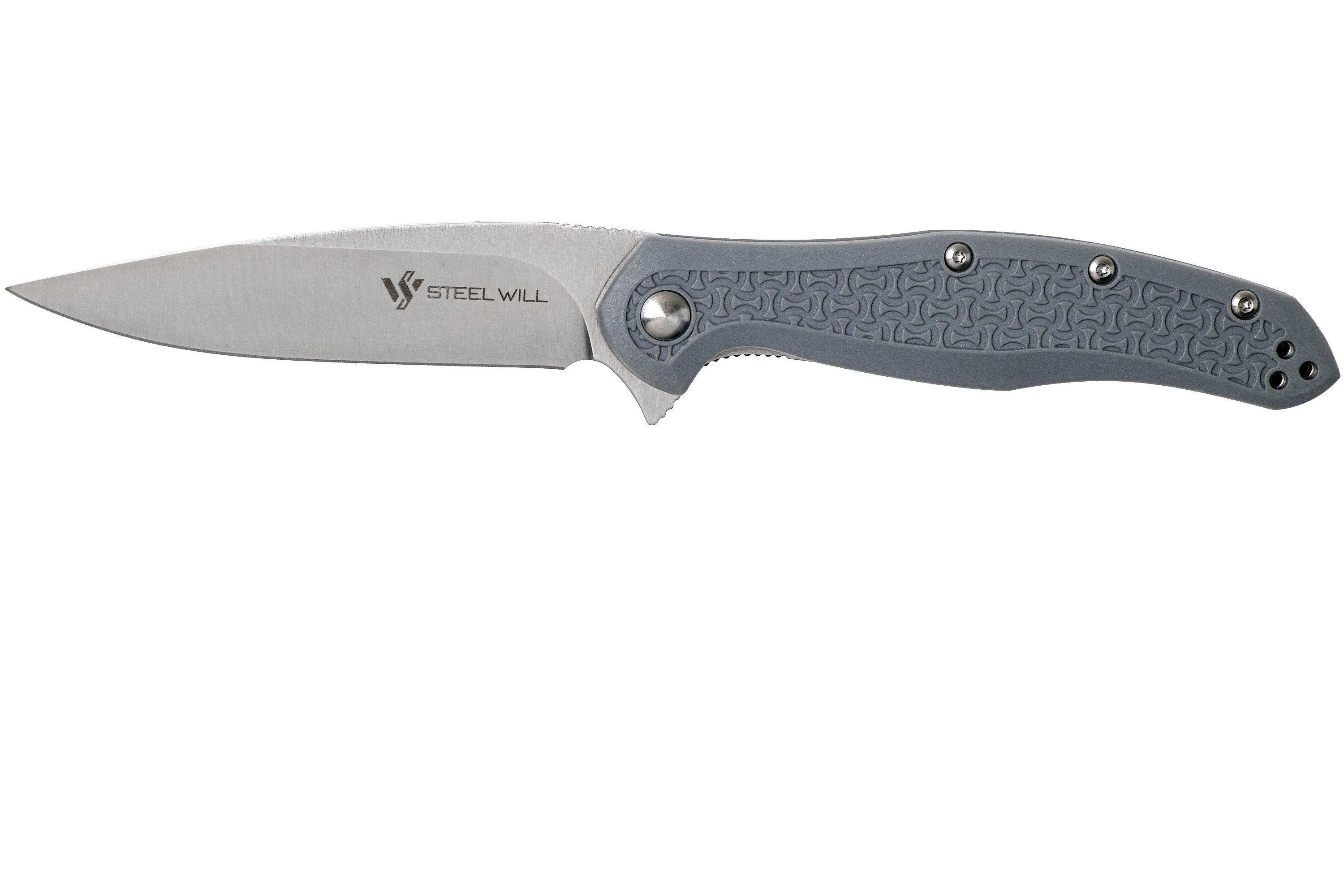 Steel Will Intrigue F45M-14 Grey FRN couteau de poche