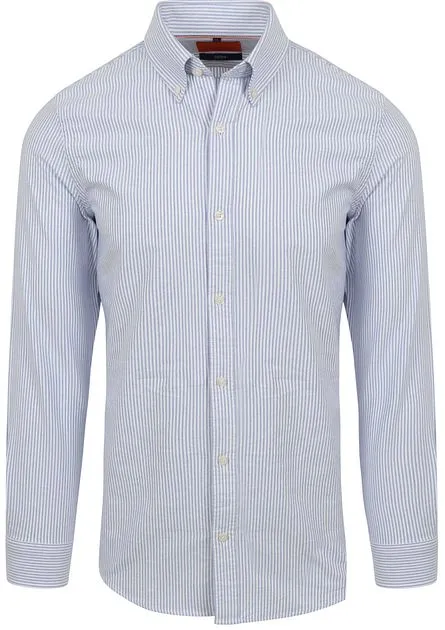 Suitable Chemise Oxford Rayures Bleu Clair SH-OXF-BD-24.04 c