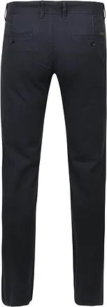 Suitable Chino Sartre Oxford Bleu Foncé 6257 0800 Navy comm