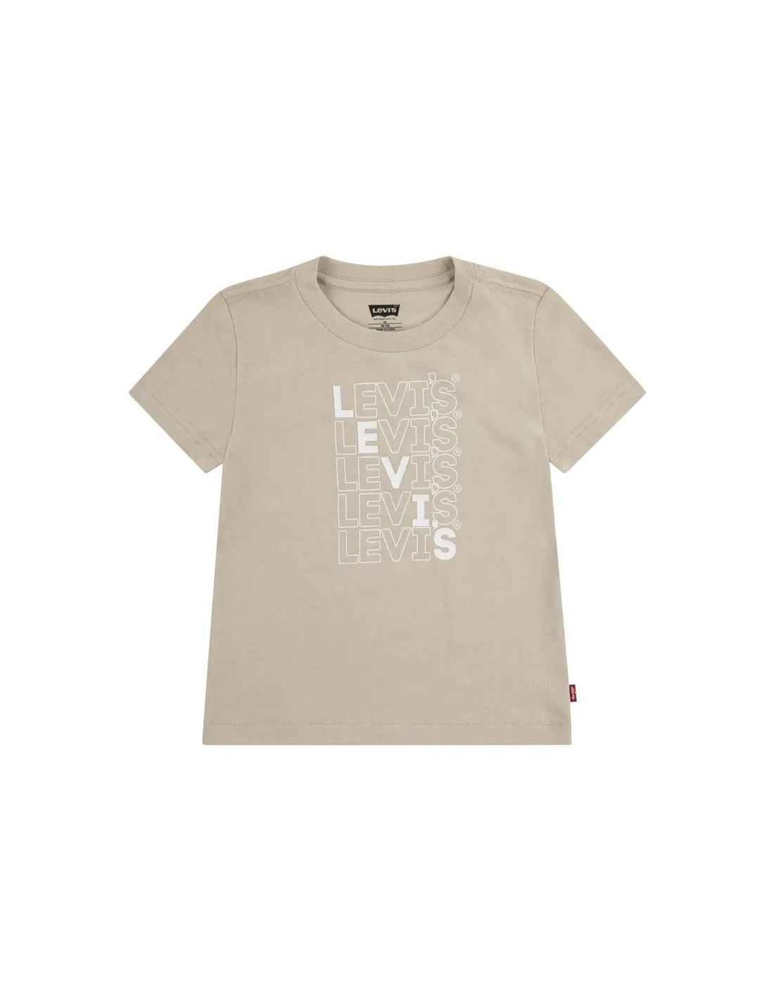 T-shirt Levi'S Loud Enfant Oxford Beige
